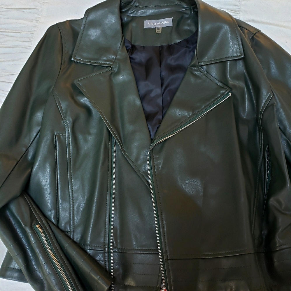 Bagatelle Faux Leather Jacket